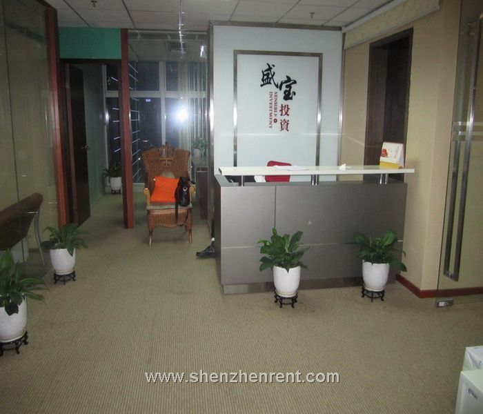 Avaialble Office with simple decoration to rent, Excellence Centry Center, Futian CBD
