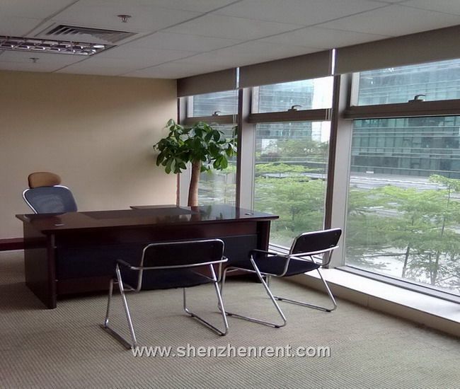 Avaialble Office with simple decoration to rent, Excellence Centry Center, Futian CBD